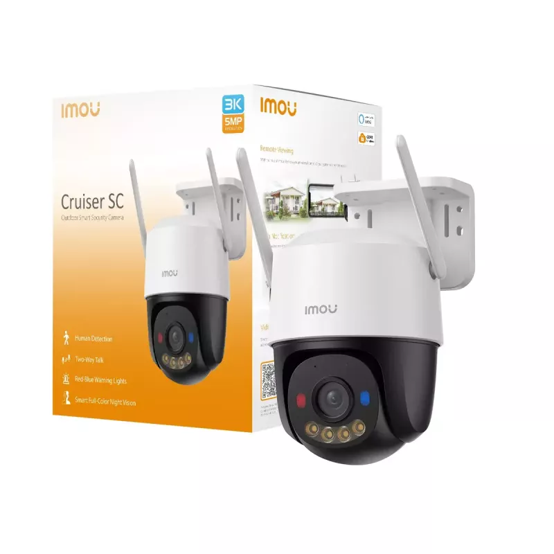 IP apsaugos kamera IMOU Cruiser SC 3K — 5 MP (2880×1620), 3,6 mm, PoE/DC, Wi‑Fi, 30 m naktinis matymas