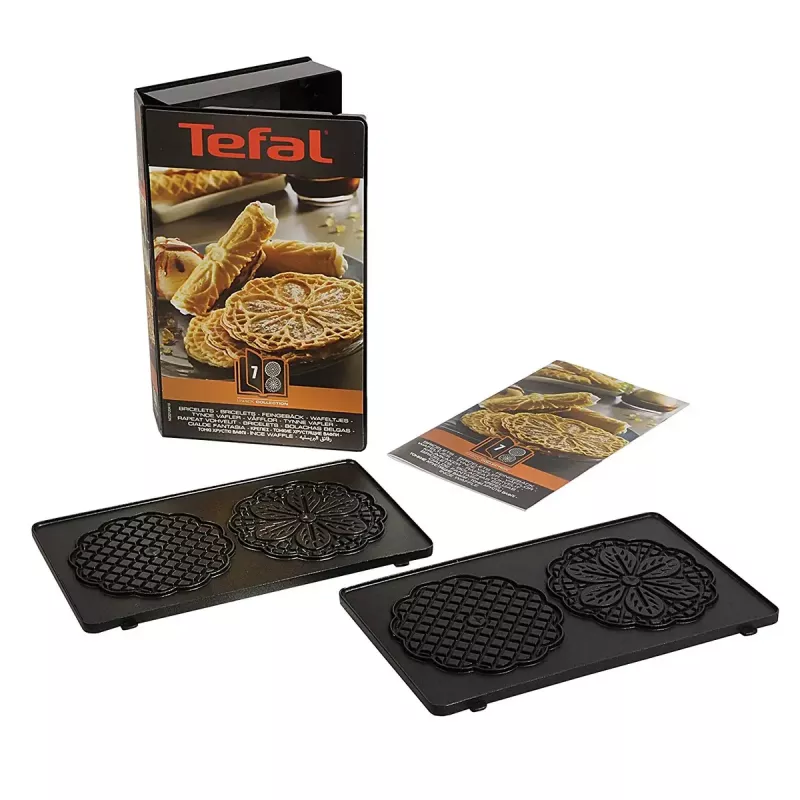 Pakeitimo plokštės sumuštinių keptuvei Tefal XA800712, 242×155×44 mm, 2 vnt.