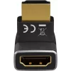Goobay 72009 HDMI adapteris, HDMI A tipo (standartinis), juodas/sidabrinis
