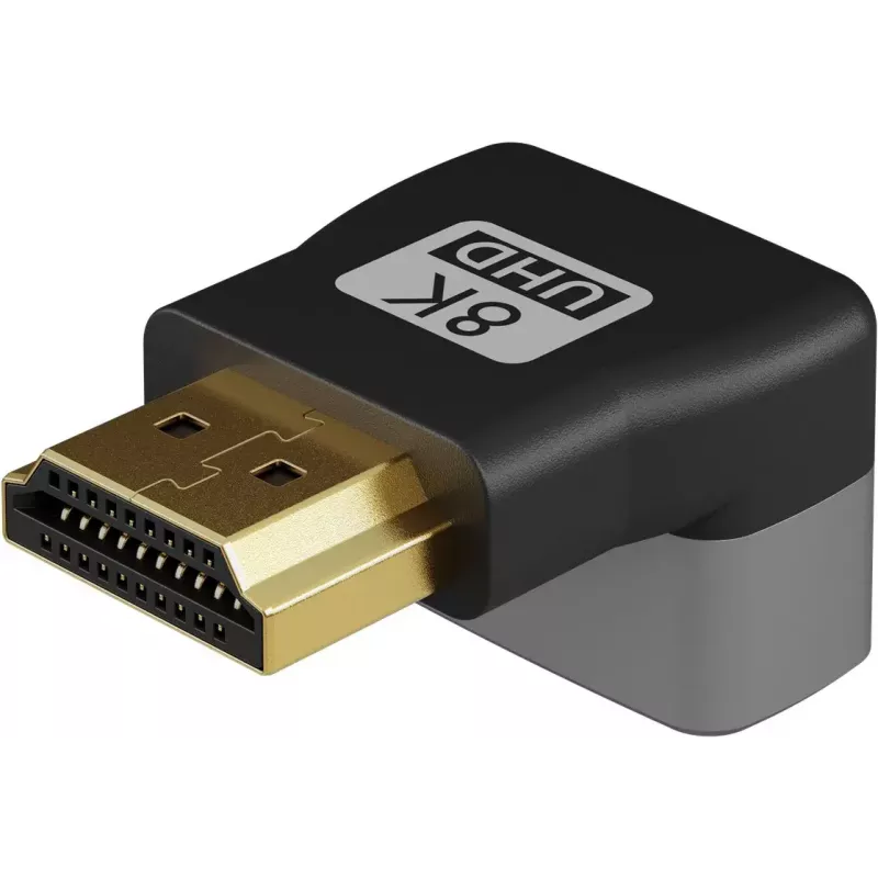 Goobay 72009 HDMI adapteris, HDMI A tipo (standartinis), juodas/sidabrinis