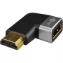 Goobay 72012 vaizdo adapteris HDMI Type A kištukas juodas sidabrinis