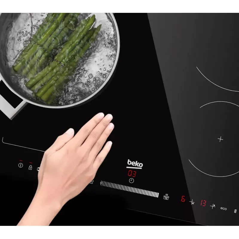 Beko HII 64400 MT įmontuojama indukcinė kaitlentė 60 cm juoda