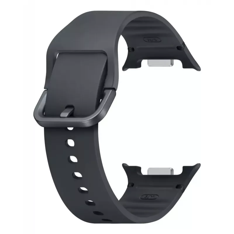 Samsung Sport Band S/M laikrodžiui Galaxy Watch8 / Watch8 Classic, grafito spalvos