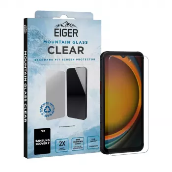 Apsauginis stiklas EIGER EGSP00958 Samsung Galaxy Xcover7 Grūdintas stiklas Atsparus kritimams ir įbrėžimams