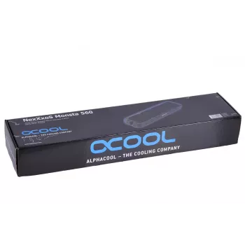 Alphacool 14192 radiatoriaus šilumos šalintuvas plieninis juodas 144x607x86 mm