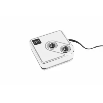 Vandens blokas CPU Alphacool Core 1 Aurora Brass Copper Nickel Transparent White 72mm