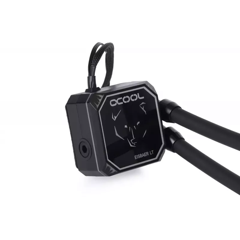 All-in-one skysčio aušintuvas procesoriui Alphacool Eisbaer Aurora LT240 12 cm Juoda