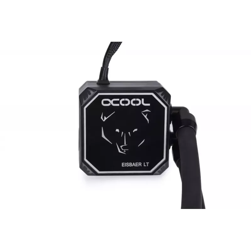 All-in-one skysčio aušintuvas procesoriui Alphacool Eisbaer Aurora LT240 12 cm Juoda