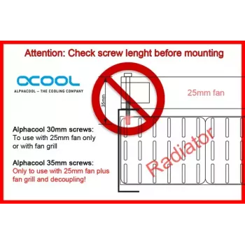 Alphacool NexXxoS XT45 radiatorius (124×400×46 mm)