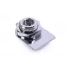 Alphacool Apex Fillport chromuotas žalvarinis 30mm 42mm 15mm