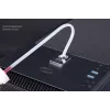 Alphacool Apex Fillport chromuotas žalvarinis 30mm 42mm 15mm