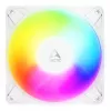 ARCTIC Freezer P12 Pro Reverse A-RGB (Balta) – 3 vnt. pakuotė – 120 mm A-RGB PWM ventiliatorius su kabelio skirstytuvu