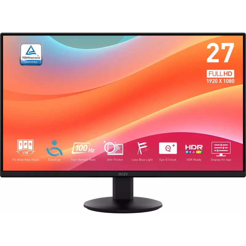 Monitorius MSI Pro MP272L 27 colių Full HD LED juodas