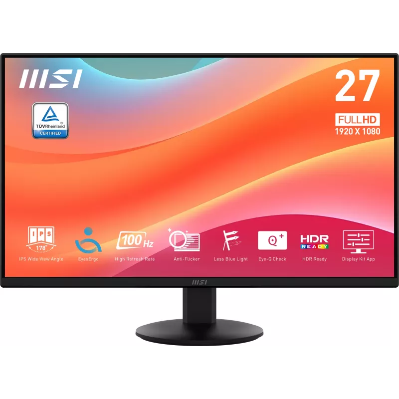 Monitorius MSI Pro MP272L 27 colių Full HD LED juodas