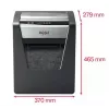 Rexel Momentum X415 kryžminio pjovimo popieriaus smulkintuvas P4