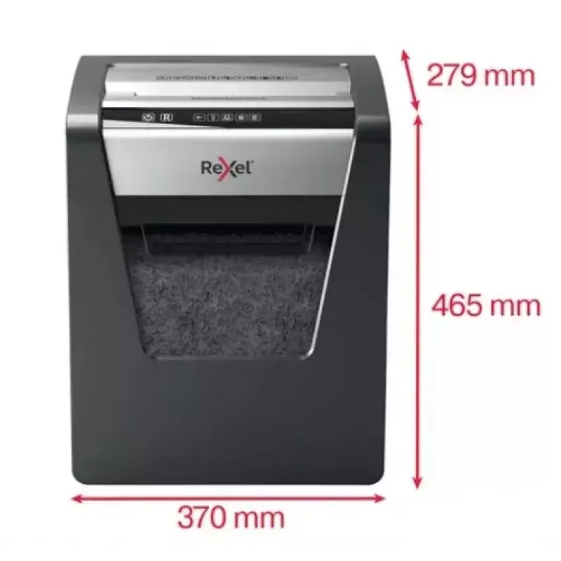 Rexel Momentum X415 kryžminio pjovimo popieriaus smulkintuvas P4