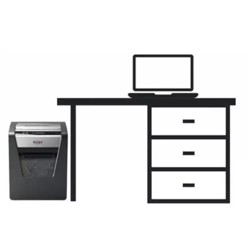 Rexel Momentum X415 kryžminio pjovimo popieriaus smulkintuvas P4