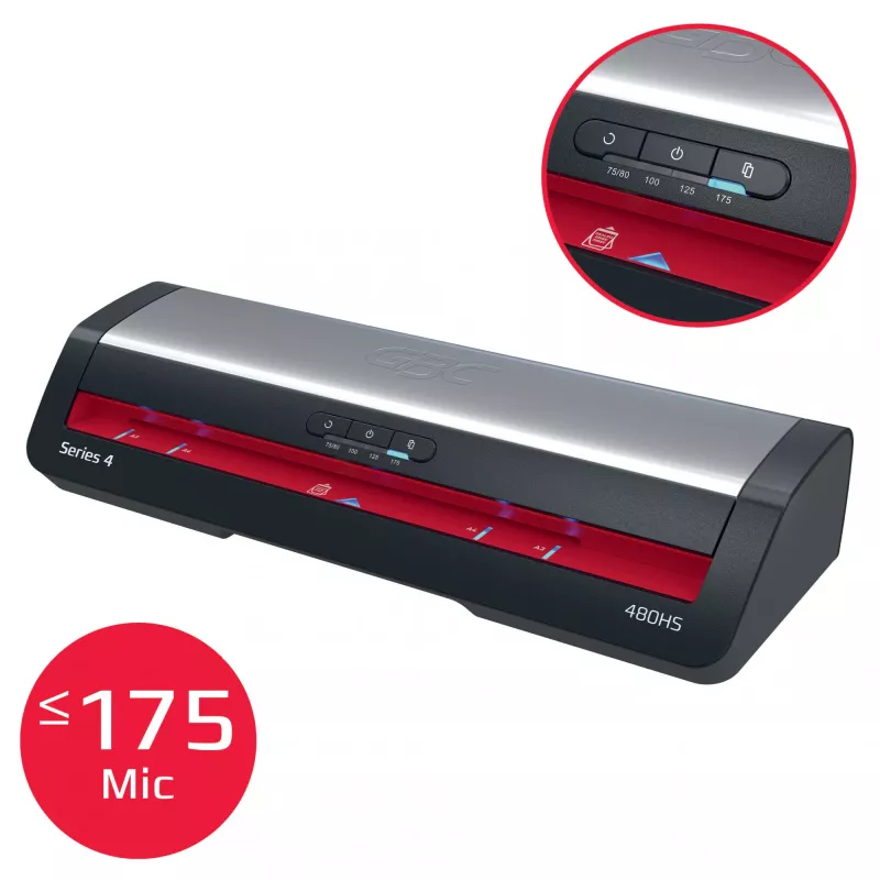 Laminavimo aparatas GBC 480HS A3 – karštas laminatorius dokumentams iki A3 formato