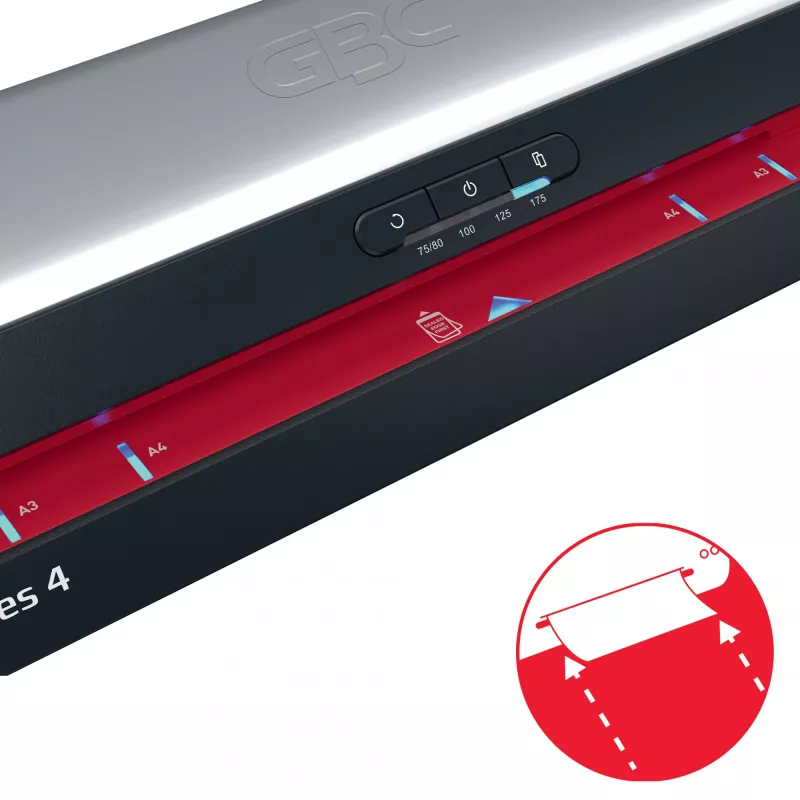 Laminavimo aparatas GBC 480HS A3 – karštas laminatorius dokumentams iki A3 formato