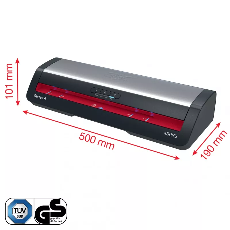 Laminavimo aparatas GBC 480HS A3 – karštas laminatorius dokumentams iki A3 formato