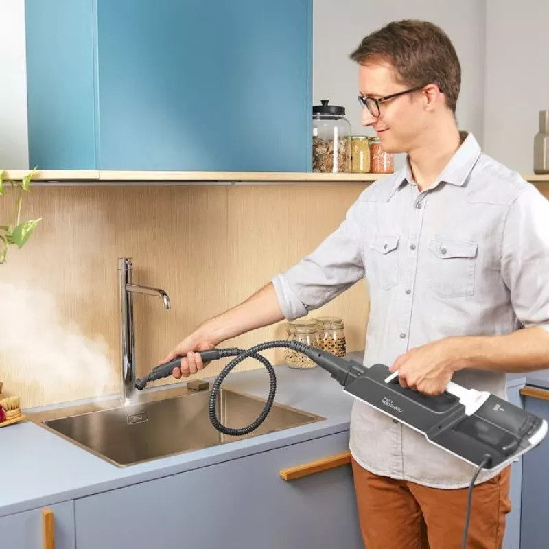 Garų valiklis Polti Vaporetto SV610_Style 0,5 L 1500 W Pilka, Balta