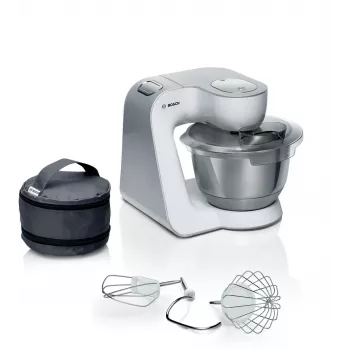 Virtuvinis kombainas Bosch Serie 4 MUM58200 — 1000 W, 3,9 L nerūdijančio plieno dubuo, baltas
