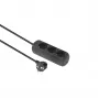Microconnect GRU0033B ilgintuvas 3 m 3 kištukiniai lizdai Juodas