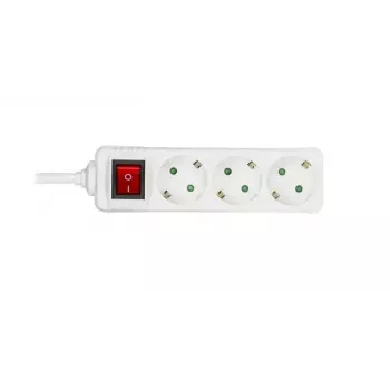 Microconnect GRU0035WS ilgintuvas 5 m 3 kištukiniai lizdai Baltas
