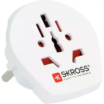 Kištukinis adapteris Skross 1.500211-E Universal Type C Baltas