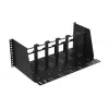 Mini PC lentyna Lanview LVR-MINIPC-BRACK-4UBL – 19 inch 4U metalinis stovas