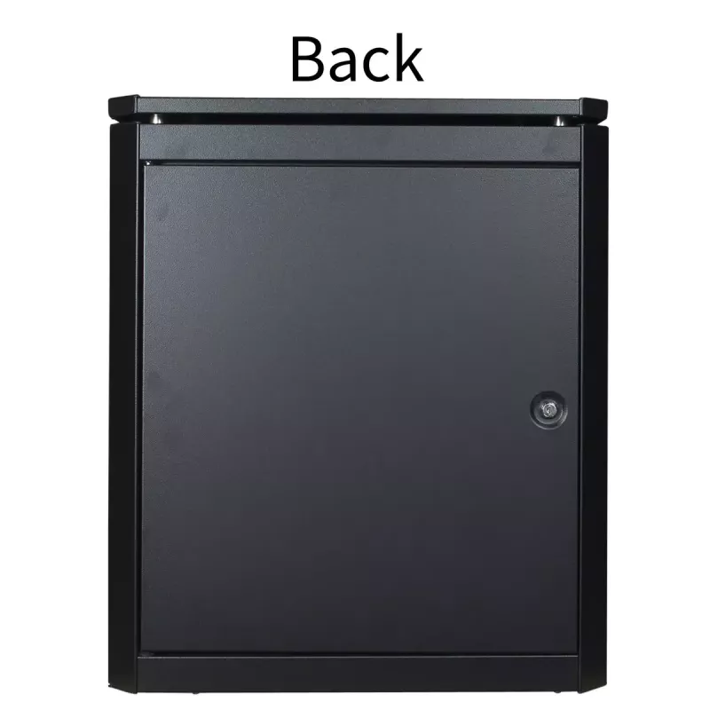 Stovimas stovas Lanview RDL12U66BL — 12U, 600 kg, rakinamas, reguliuojamos kojelės, kabelių valdymas, IP40, juodas