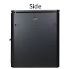Stovimas stovas Lanview RDL12U66BL — 12U, 600 kg, rakinamas, reguliuojamos kojelės, kabelių valdymas, IP40, juodas