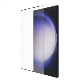 dbramante1928 Eco-Shield Samsung Galaxy S23 Ultra juodas kraštas apsauginis grūdintas stiklas ekrano apsauga