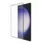dbramante1928 Eco-Shield Samsung Galaxy S23 Ultra juodas kraštas apsauginis grūdintas stiklas ekrano apsauga