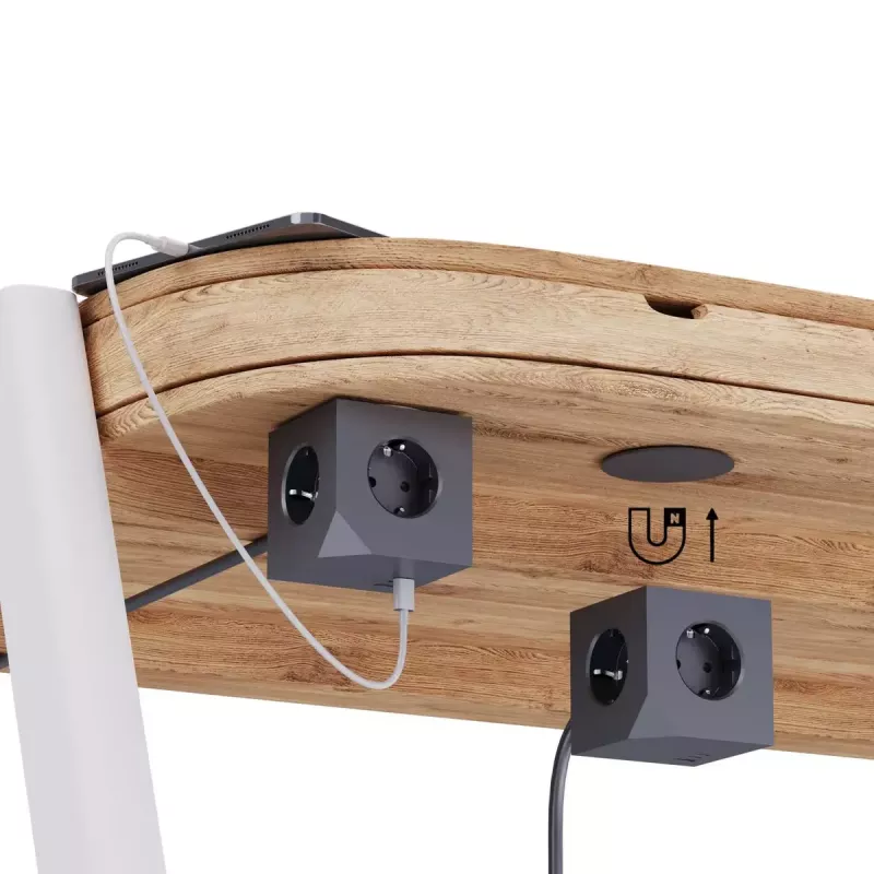 MicroConnect MC-CUBE015USBMAGNETIC USB magnetinis kištukinis kubas