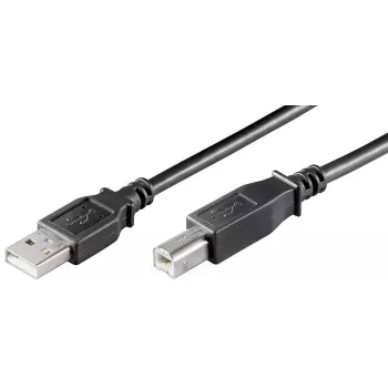 MicroConnect USBAB3B-LSZH USB 2.0 laidas 3 m USB A – USB B juodas