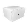 Nešiojamų prietaisų valdymo spinta LEBA NoteBox 16 su raktiniu užraktu, USB-C prievadais, 12 W vienam įrenginiui, USB 2.0, montavimui ant sienos ar ant stalo, balta