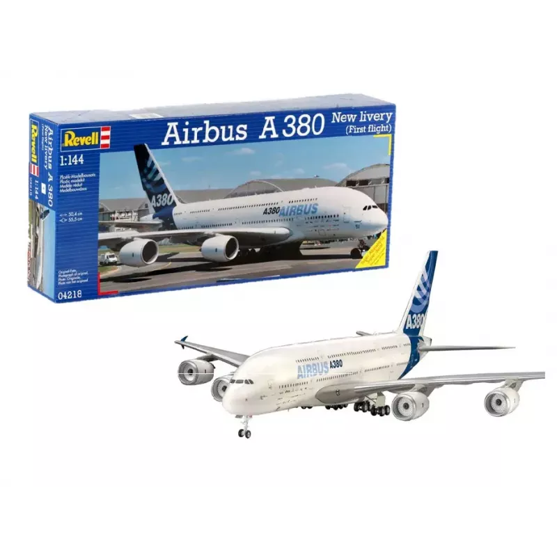 Modelis klijuoti Revell Airbus A 380 Nauji dažai Pirmasis skrydis