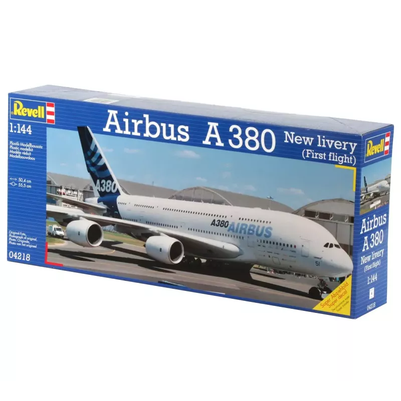 Modelis klijuoti Revell Airbus A 380 Nauji dažai Pirmasis skrydis