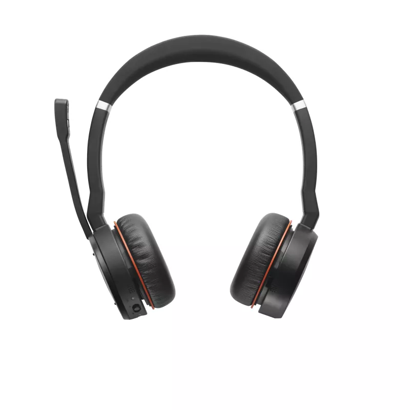 Ausinės „Jabra Evolve 75 SE MS“ stereo, laidinės ir belaidės Bluetooth, 30 m veikimo atstumas