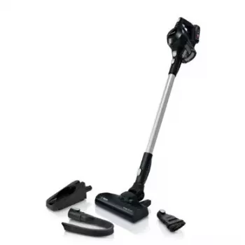 Bosch Serie 6 BBS611BSC belaidis 2-in-1 šluotinis siurblys, sausas valymas, be maišelio, juodas, 2,5 Ah