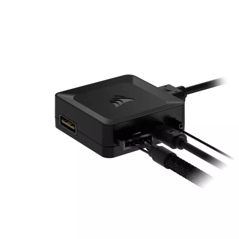 Ventiliatorių valdiklis Corsair iCUE LINK System Hub Juodas 1 vnt.