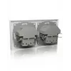 ICY BOX IB-MPS4200W-PD lizdas su USB A ir USB C, 18 W, baltas