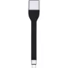 Techly ICOC-USBC-DP12 vaizdo kabelio adapteris 0,131 m USB Type-C – DisplayPort, juodas