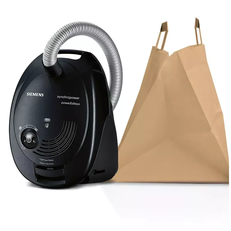 Siemens VS06A212 cilindrinis dulkių siurblys sausam valymui, 600 W, su dulkių maišeliu