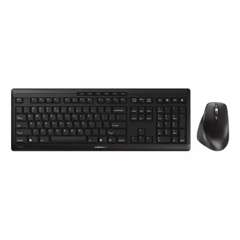 Belaidis klaviatūros ir pelės rinkinys CHERRY STREAM DESKTOP COMFORT, pilno dydžio, QWERTY