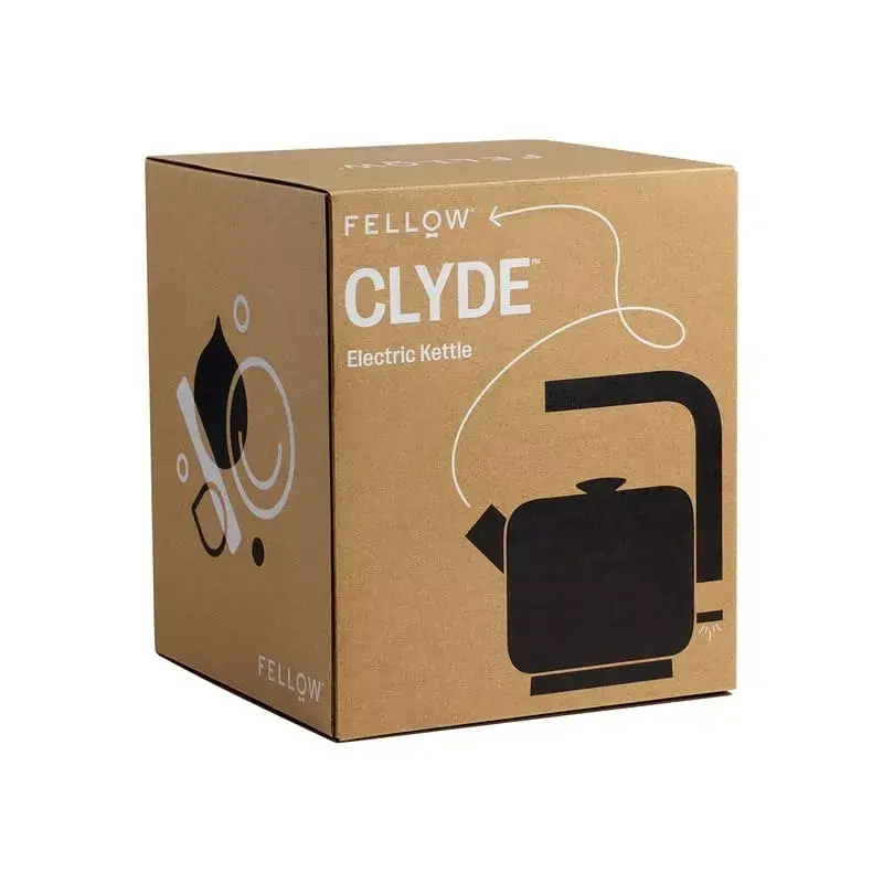 Elektrinis virdulys FELLOW Clyde 1,0L 1200W – silikoninis korpusas, 1,5 L talpa, juodos spalvos