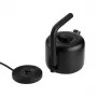 Elektrinis virdulys FELLOW Clyde 1,0L 1200W – silikoninis korpusas, 1,5 L talpa, juodos spalvos