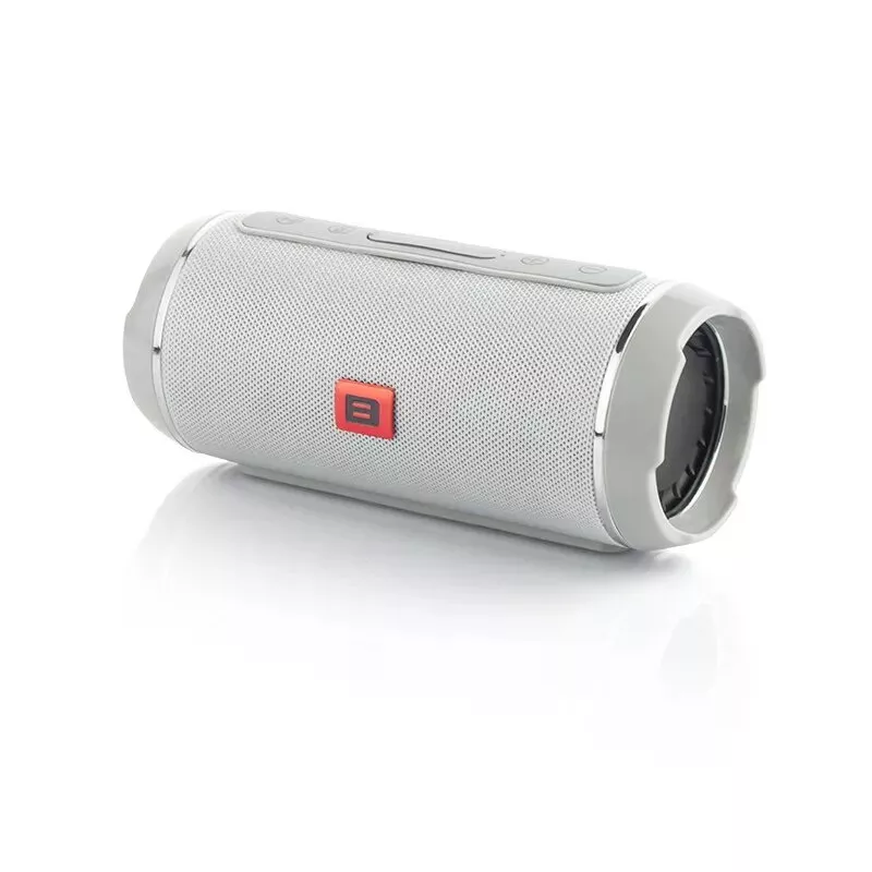 Mono belaidis garsiakalbis BLOW BT-460 PILKA — 5 W RMS, 2000 mAh baterija, Bluetooth 4.0, MicroSD, FM, AUX