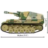 Cobi blokų rinkinys SD.KFZ.124 Wespe, 860 dalių